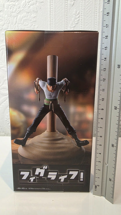Roronoa Zoro Fig Life One Piece Banpresto Anime Figure