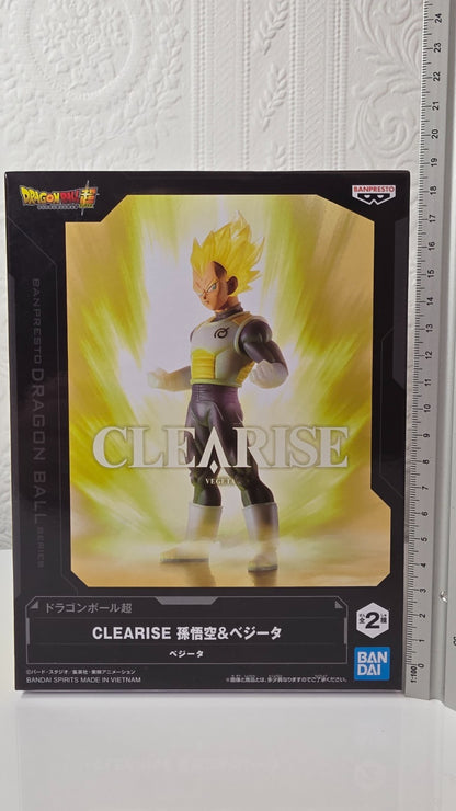 Vegeta Super Saiyan Clearise Dragon Ball Super Banpresto Anime Figure