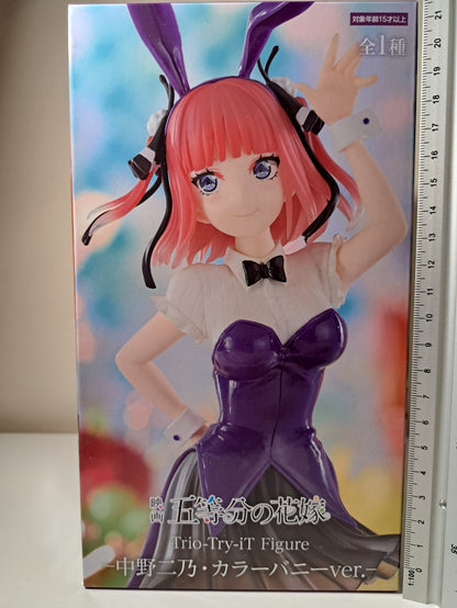Nino Nakano Trio Try It Color Bunny FuRyu Quintessential Quintuplets Figure