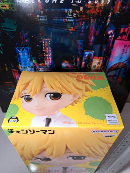 Chainsaw Man Denji Q Posket Banpresto Anime Figure Sealed Original Bandai