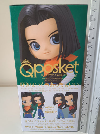 Android 17 Q Posket Ver A Banpresto Dragon Ball Z Anime Figure Sealed