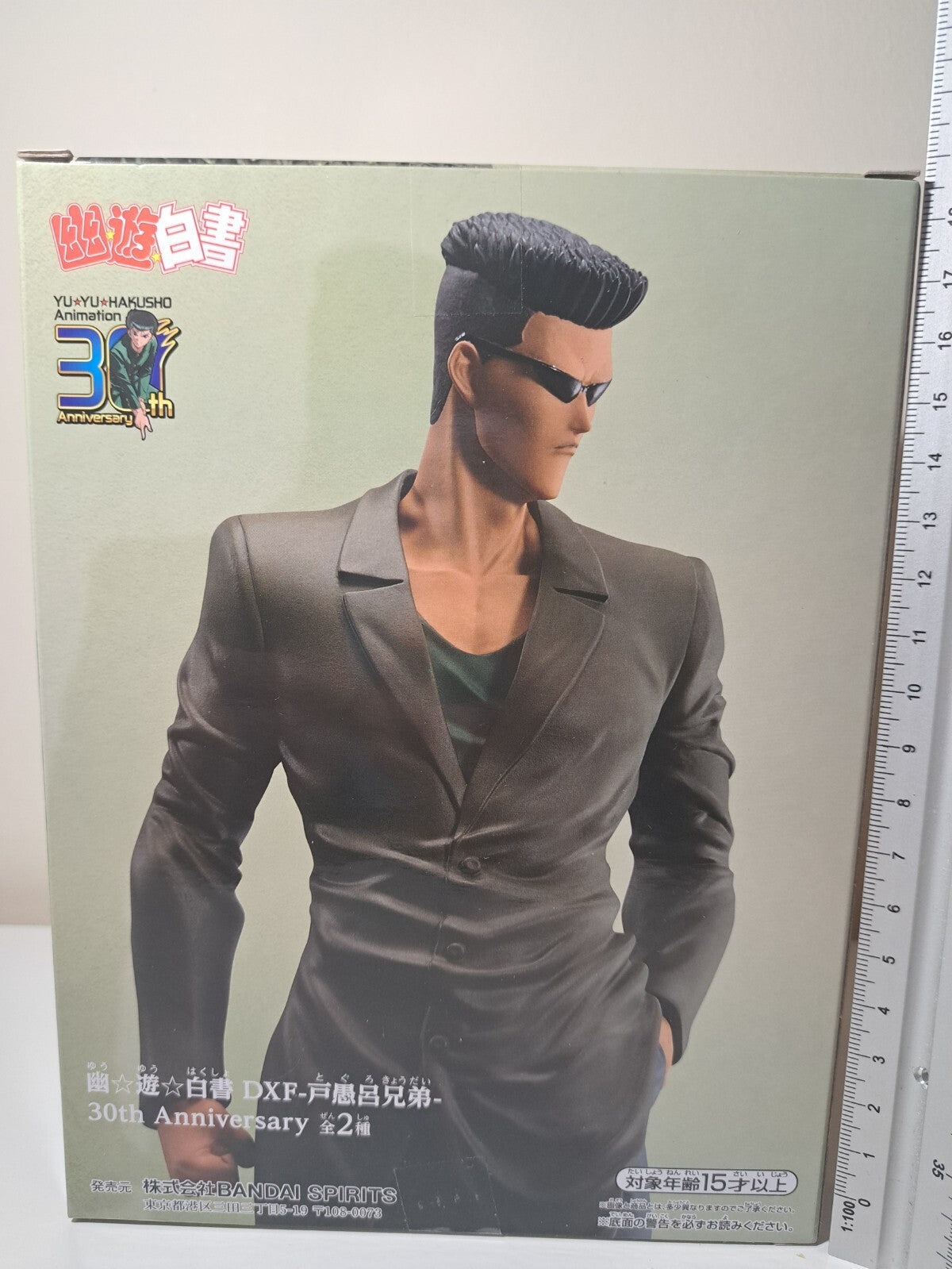 Younger Toguro DXF Yu Yu Hakusho 30th Anniversary Banpresto Anime Figure Sealed