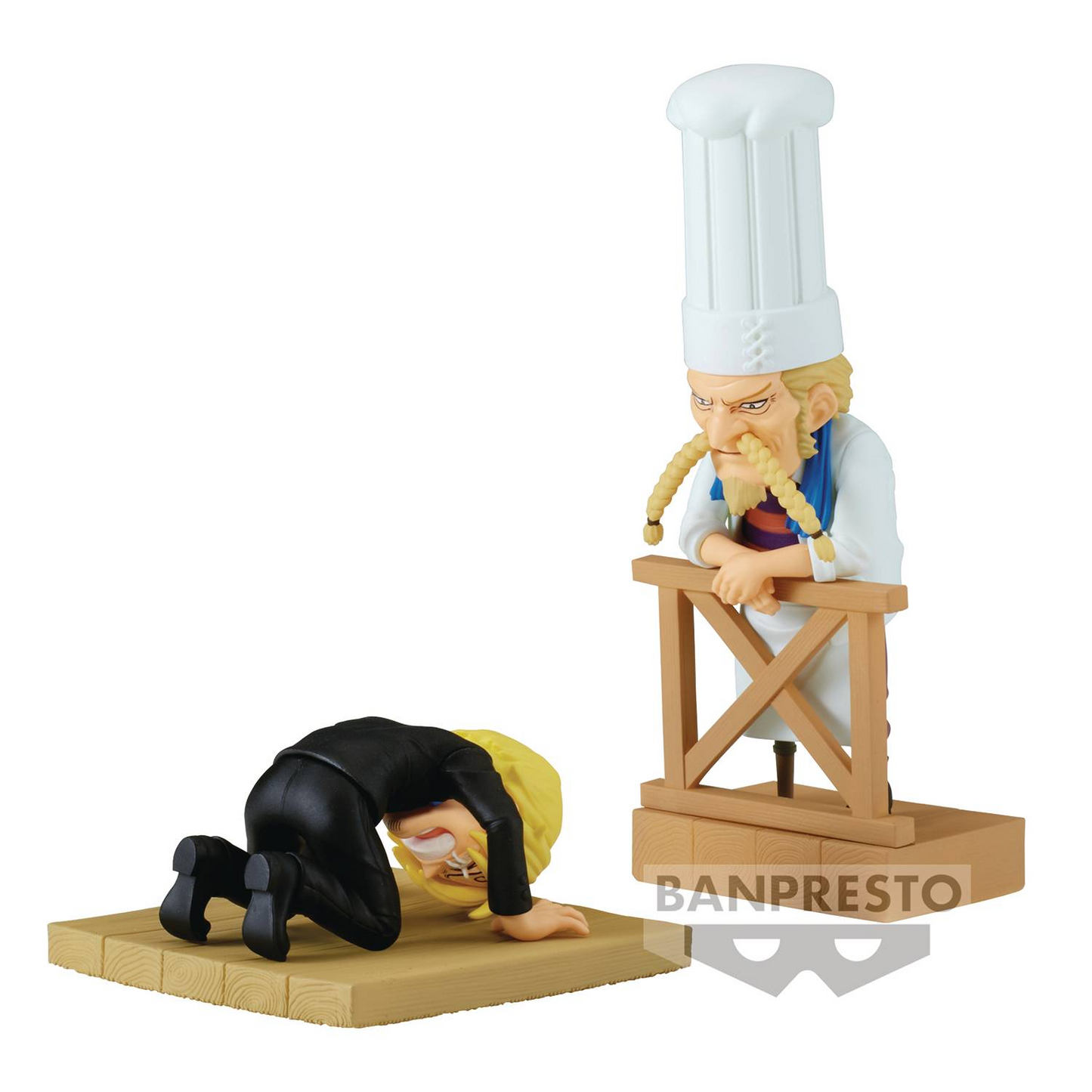 Sanji & Zeff WCF Log Stories Banpresto World Collectable Anime Figure Sealed