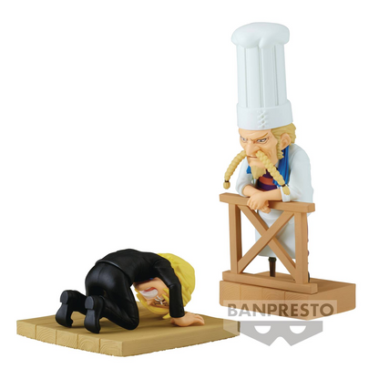 Sanji & Zeff WCF Log Stories Banpresto World Collectable Anime Figure Sealed
