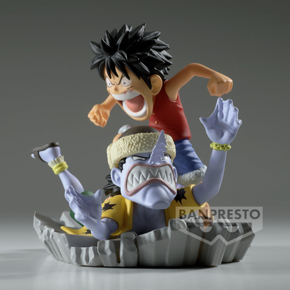Luffy VS Arlong WCF Banpresto World Collectable Figure Log Stories Figure