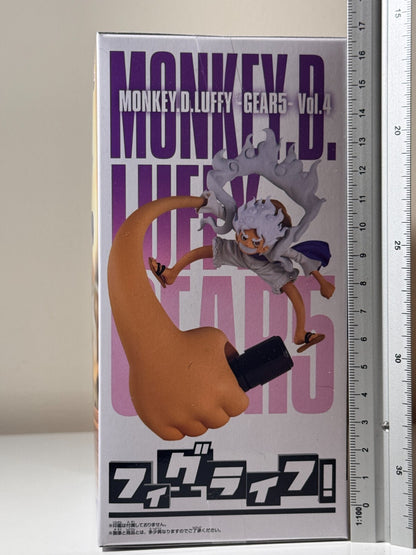 Monkey D Luffy Fig Life Gear 5 Vol 4 Banpresto One Piece Anime Figure 25th Hold