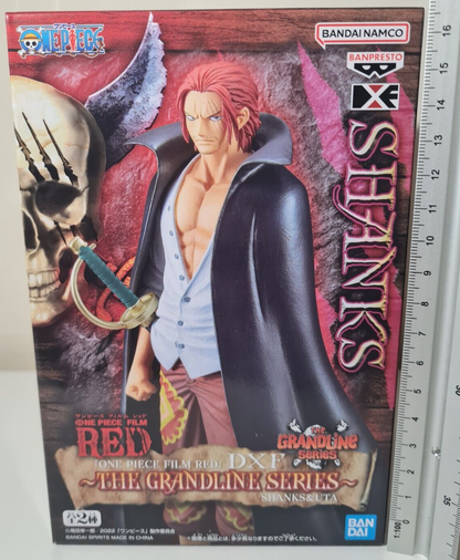 Shanks Banpresto DXF The Grandline Series One Piece Film Red Anime Figure