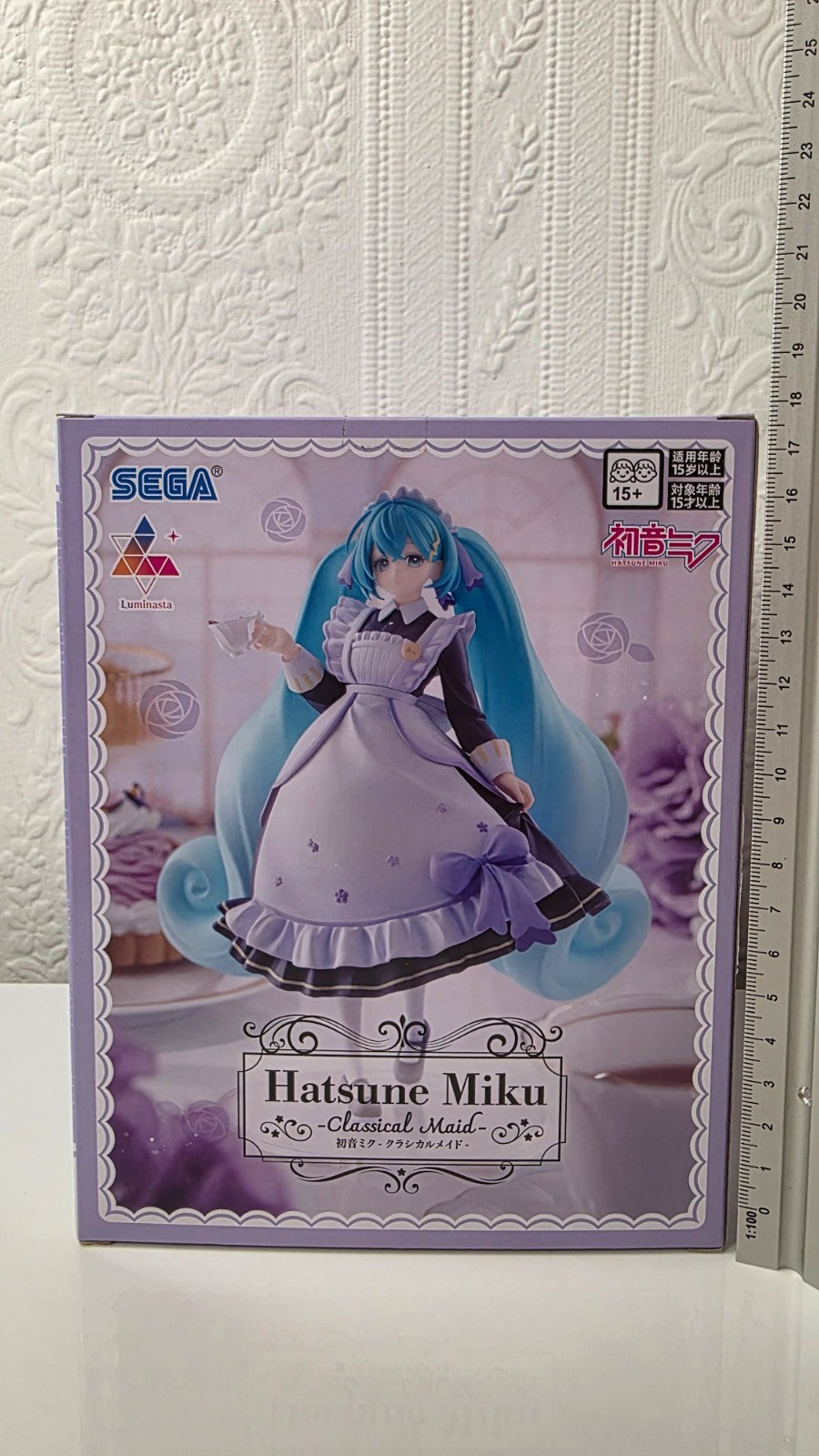 Hatsune Miku Luminasta Classical Maid SEGA Vocaloid Figure