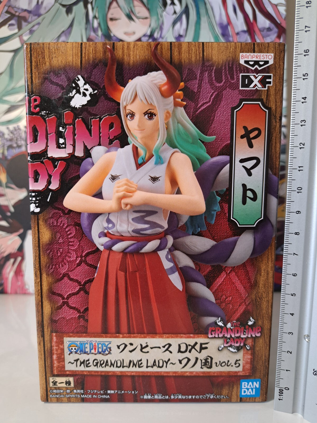 Yamato The Grandline Lady Vol 5 Banpresto DXF One Piece Anime Figure Wano kuni