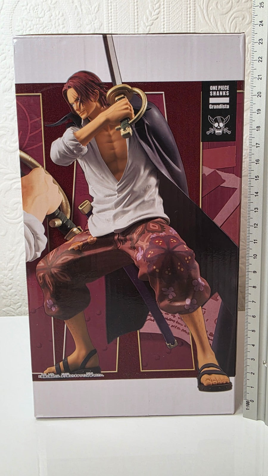 Shanks Grandista One Piece Banpresto Anime Figure 25th
