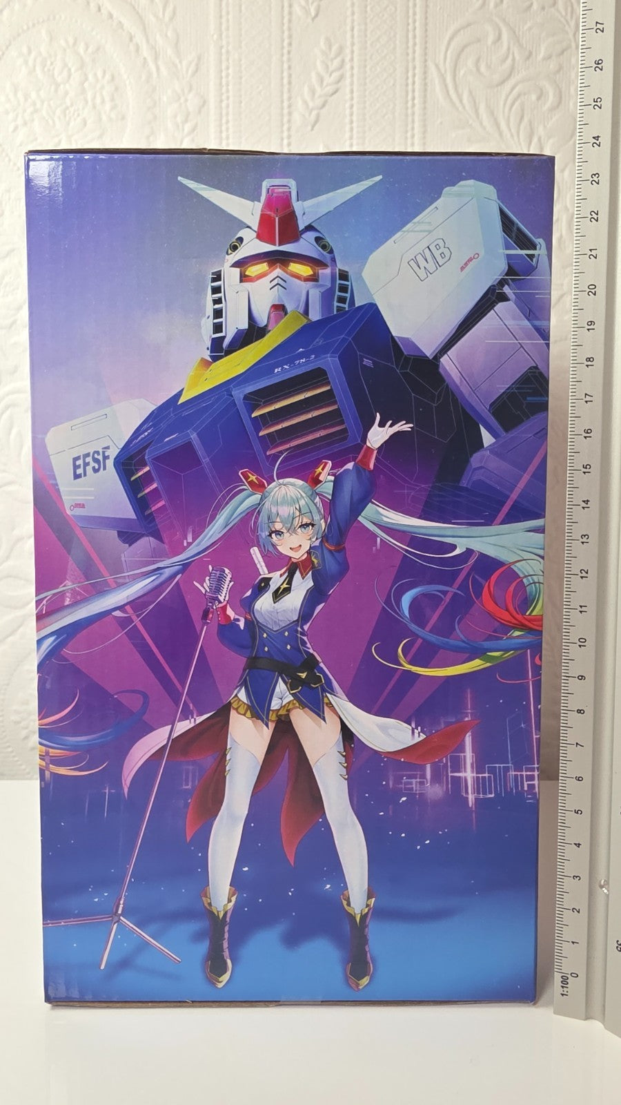Hatsune Miku Evolve x Gundam 45th Anniversary Banpresto Vocaloid Figure Sealed
