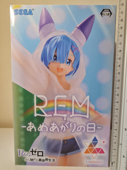 Rem Luminasta Day After Rain SEGA Re : Zero Anime Figure Sealed