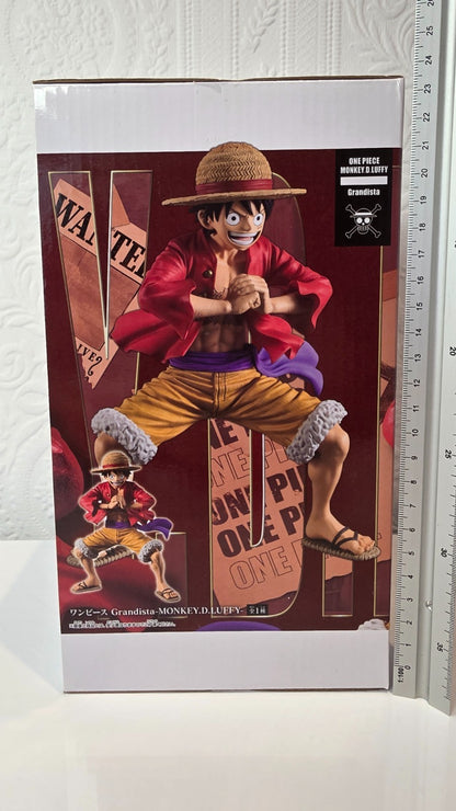 Monkey D Luffy Grandista One Piece Banpresto Anime Figure Sealed