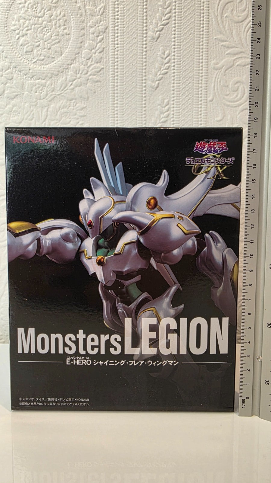 Yu-Gi-Oh! Monsters LEGION E - Hero Shining Flare Konami Anime Figure Sealed