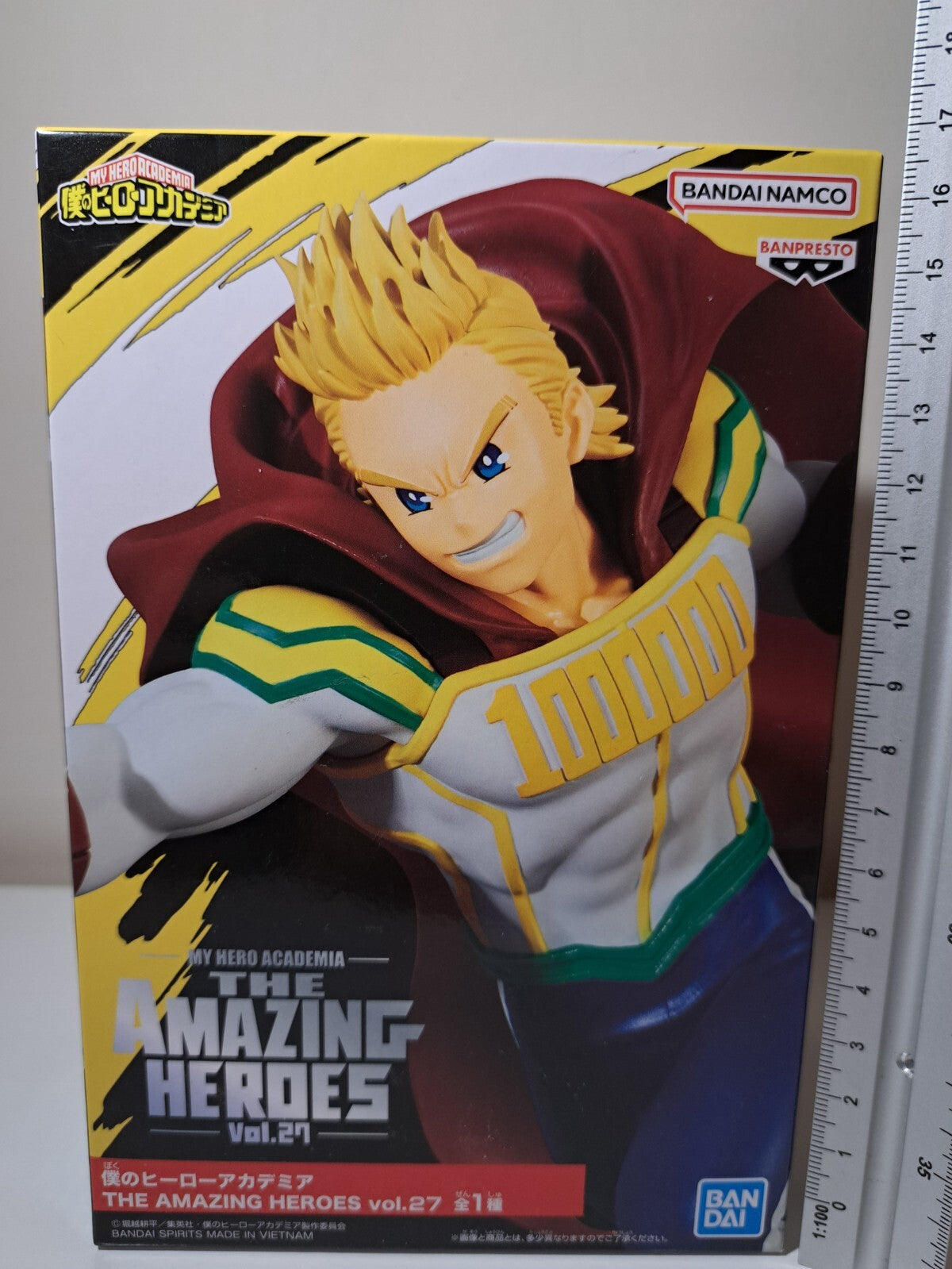 Mirio Togata Vol 27 The Amazing Heroes Banpresto My Hero Academia Anime Figure