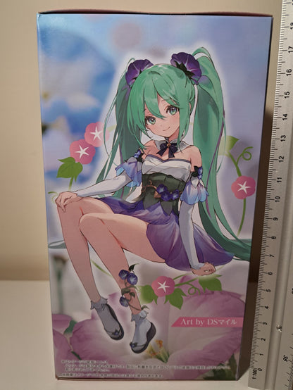 Hatsune Miku Flower Fairy Morning Glory Pink Ver FuRyu Noodle Stopper Figure