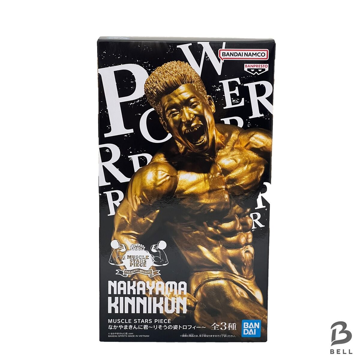 MUSCLE STARS PIECE Nakayama Kinnikun GOLD BANPRESTO Figure Ideal Form Kamen
