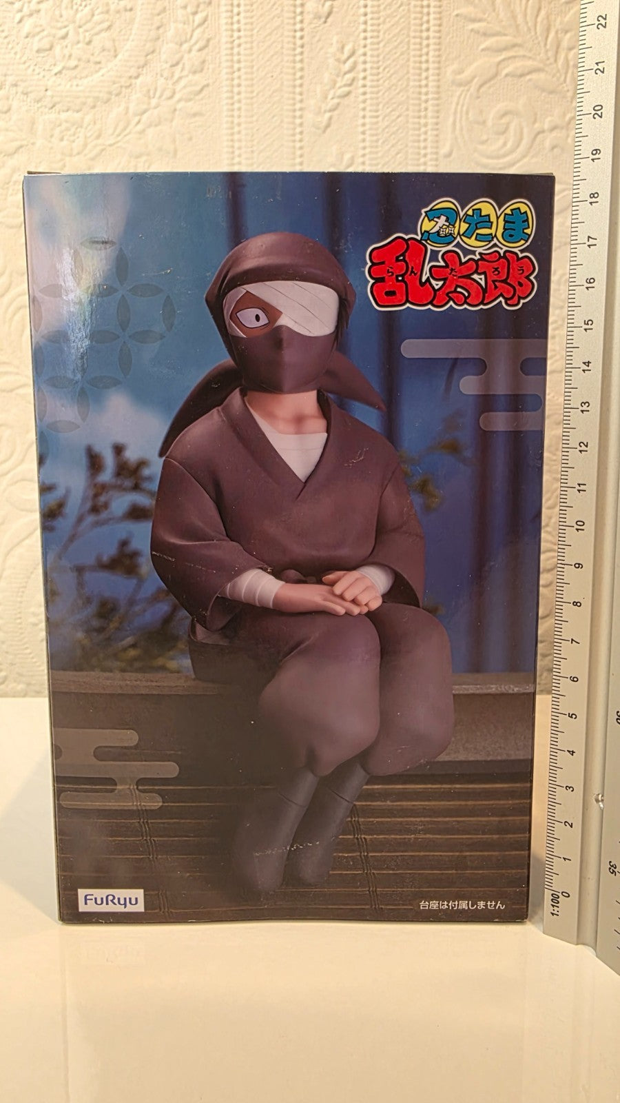 Nintama Rantaro FuRyu Konnamon Zatto Noodle Stopper Figure Sealed