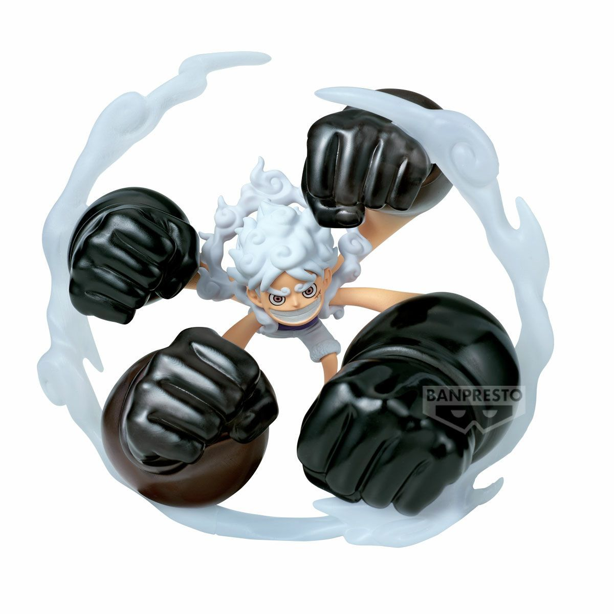Monkey D Luffy Gear 5 Gatling Gun WCF Special One Piece Banpresto White Storm
