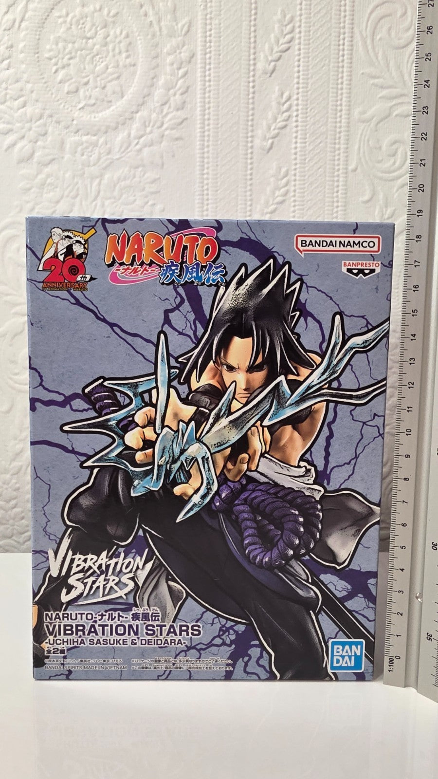 Sasuke Uchiha Vibration Stars & Deidara Naruto Banpresto Anime Figure