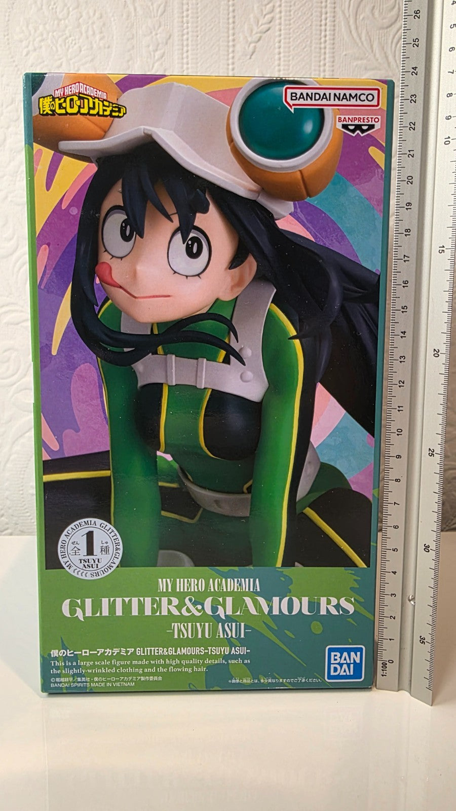 Tsuyu Asui Glitter & Glamours Banpresto My Hero Academia Figure Sealed