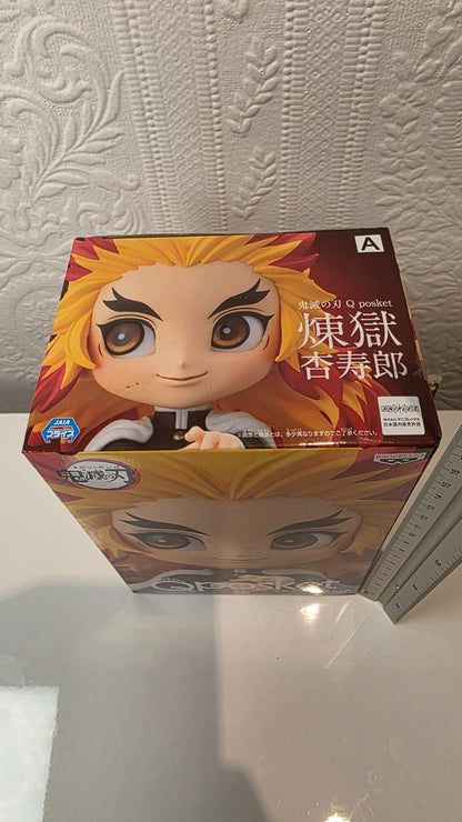 Rengoku Kyojuro Q Posket Ver A Banpresto Demon Slayer Anime Figure