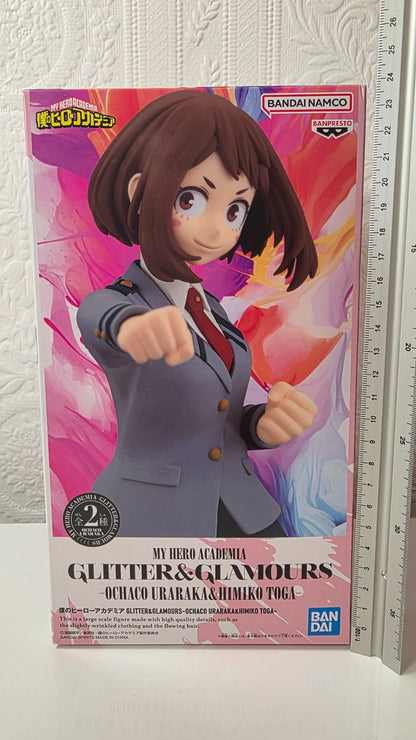Ochaco Uraraka & Himiko Toga Glitter & Glamours Banpresto My Hero Academia Ver A