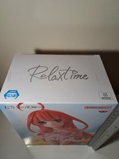 The Quintessential Quintuplets Itsuki Nakano Relax Time Banpresto Anime Figure