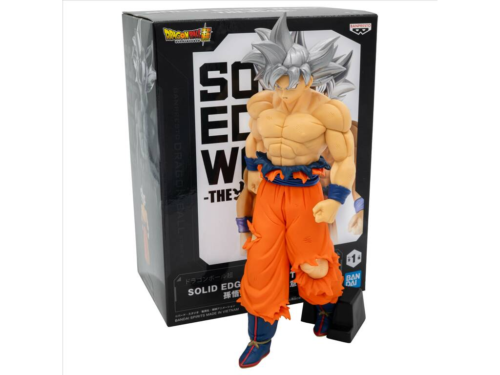 Son Goku Ultra Instinct Solid Edge Works Departure Dragon Ball Super Banpresto