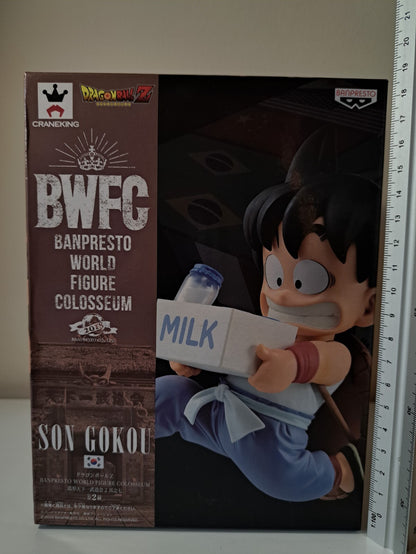 Son Goku Milk BWFC Banpresto World Figure Colosseum Dragon Ball Z Sealed