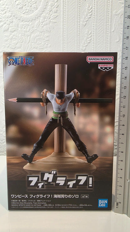 Roronoa Zoro Fig Life One Piece Banpresto Anime Figure