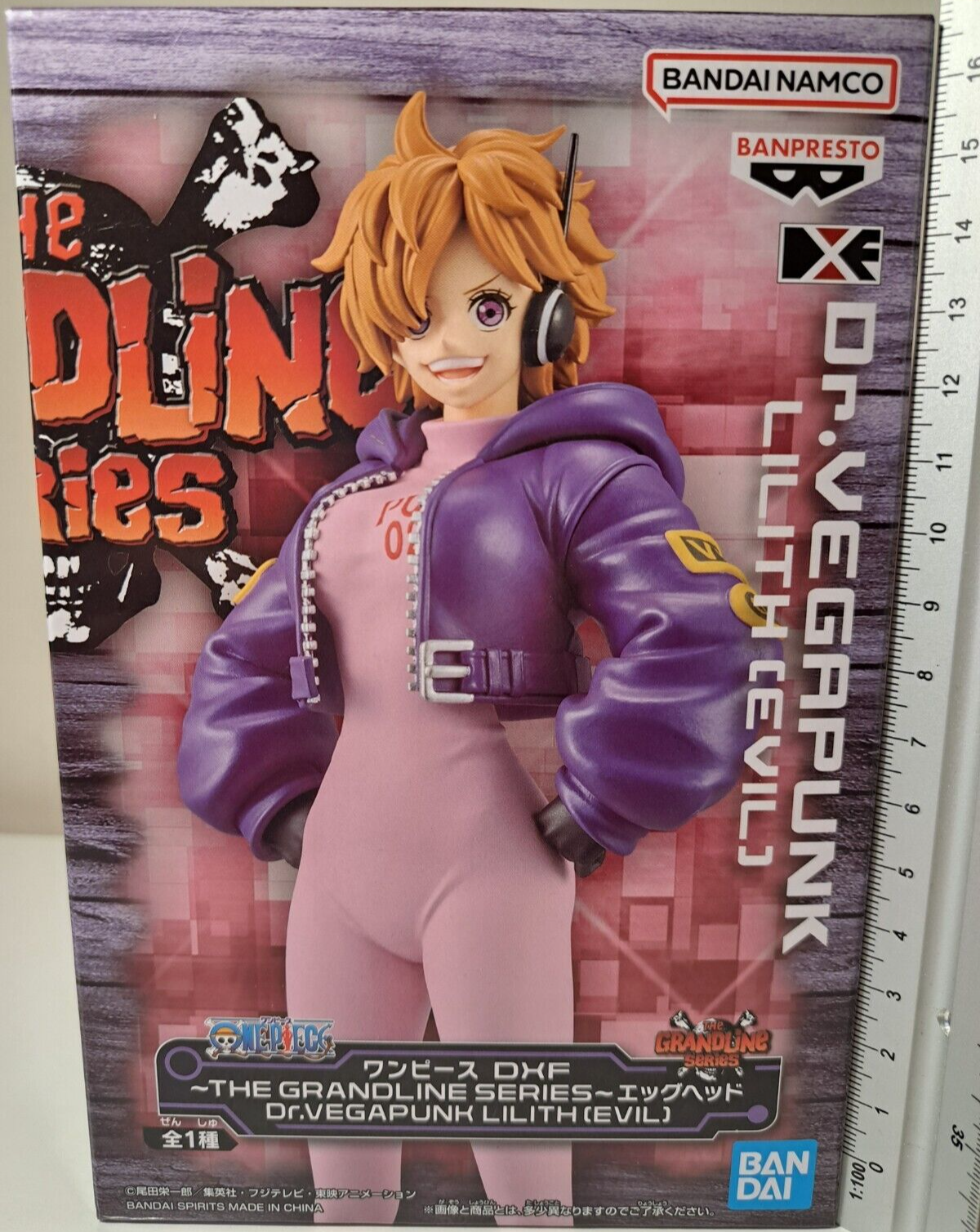 Dr Vegapunk Lilith Evil The Grandline Series DXF One Piece Banpresto Egg Head