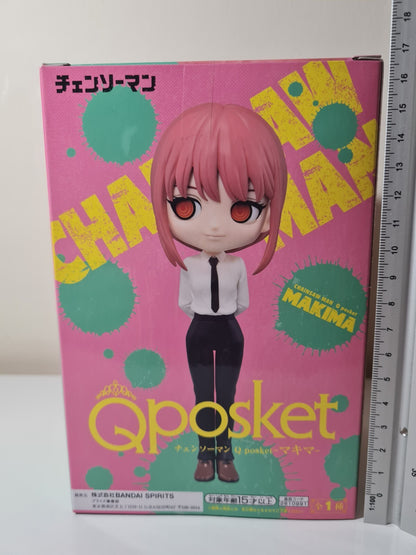 Makima Q Posket Chainsaw Man Banpresto Anime Figure Sealed Original