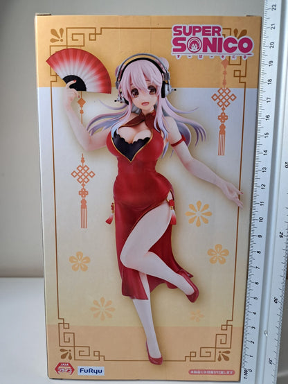 Super Sonico Trio Try iT China Dress Ver FuRyu Anime Figure Sealed Original