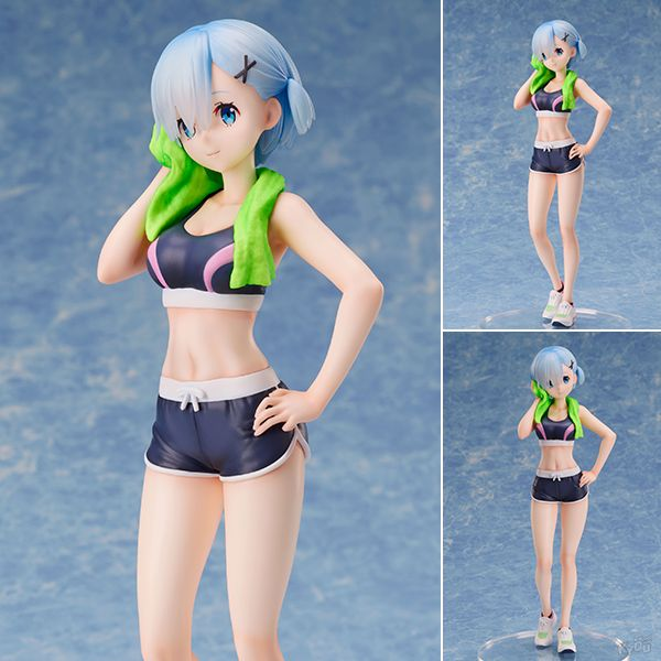 Rem Sports Wear elCOCO Re : Zero Anime Figure