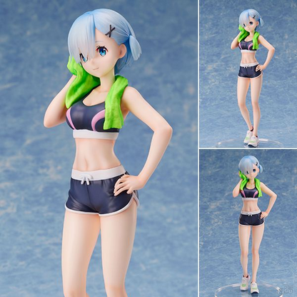 Rem Sports Wear elCOCO Re : Zero Anime Figure