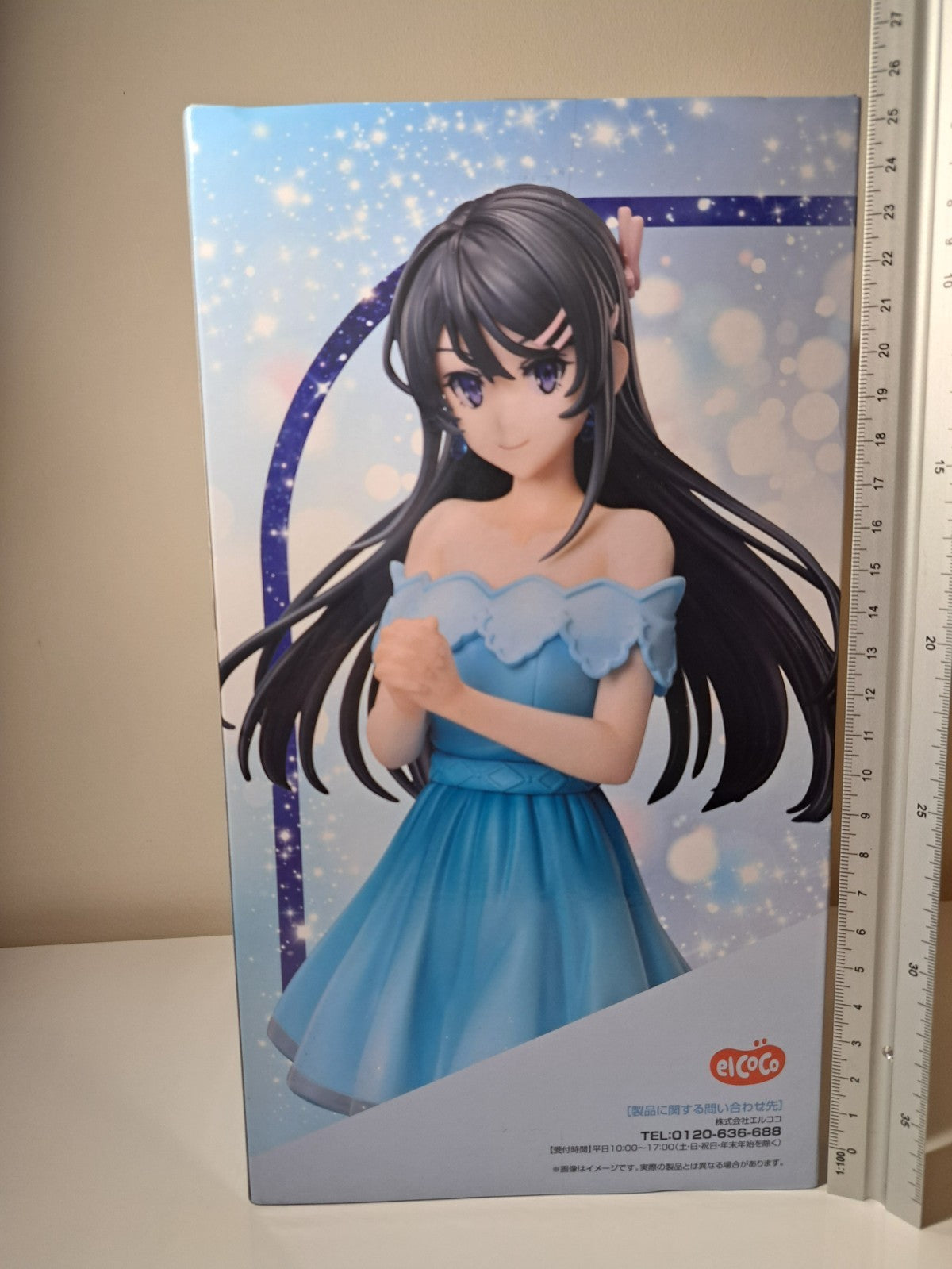 Mai Sakurajima Jewel Princess elCoCo Rascal Bunny Senpai Figure Sealed