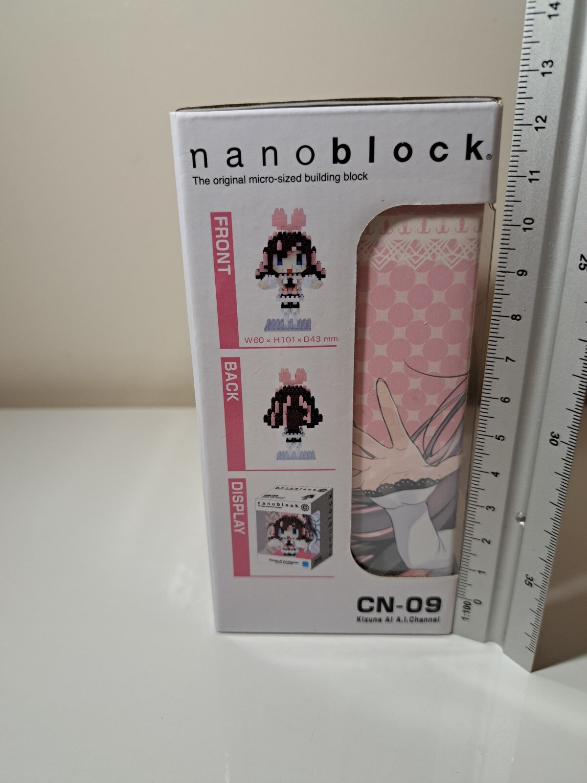 Kizuna AI Nano Block CN-09 A.I Channel Charanano Figure Sealed