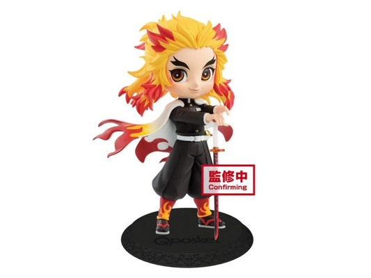 Rengoku Kyojuro Q Posket Ver A Banpresto Demon Slayer Anime Figure