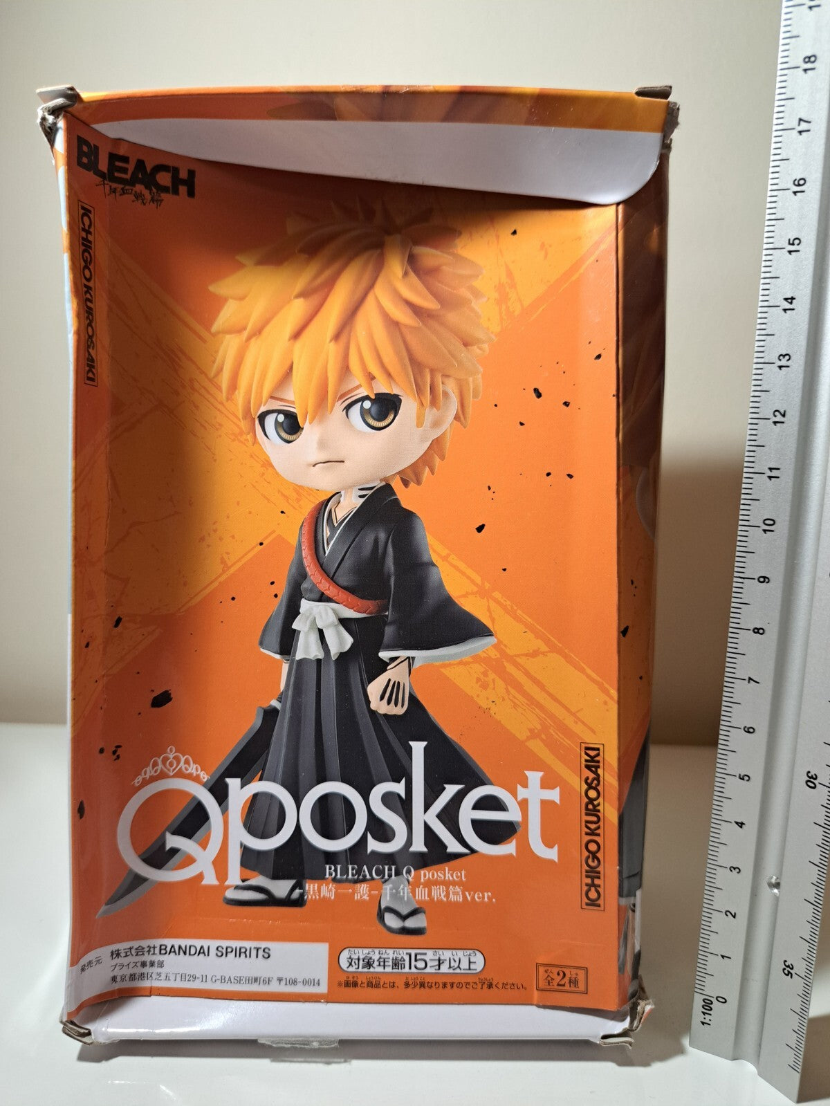 Ichigo Kurosaki Q Posket Ver A Bleach Banpresto Thousand Year Blood War Figure