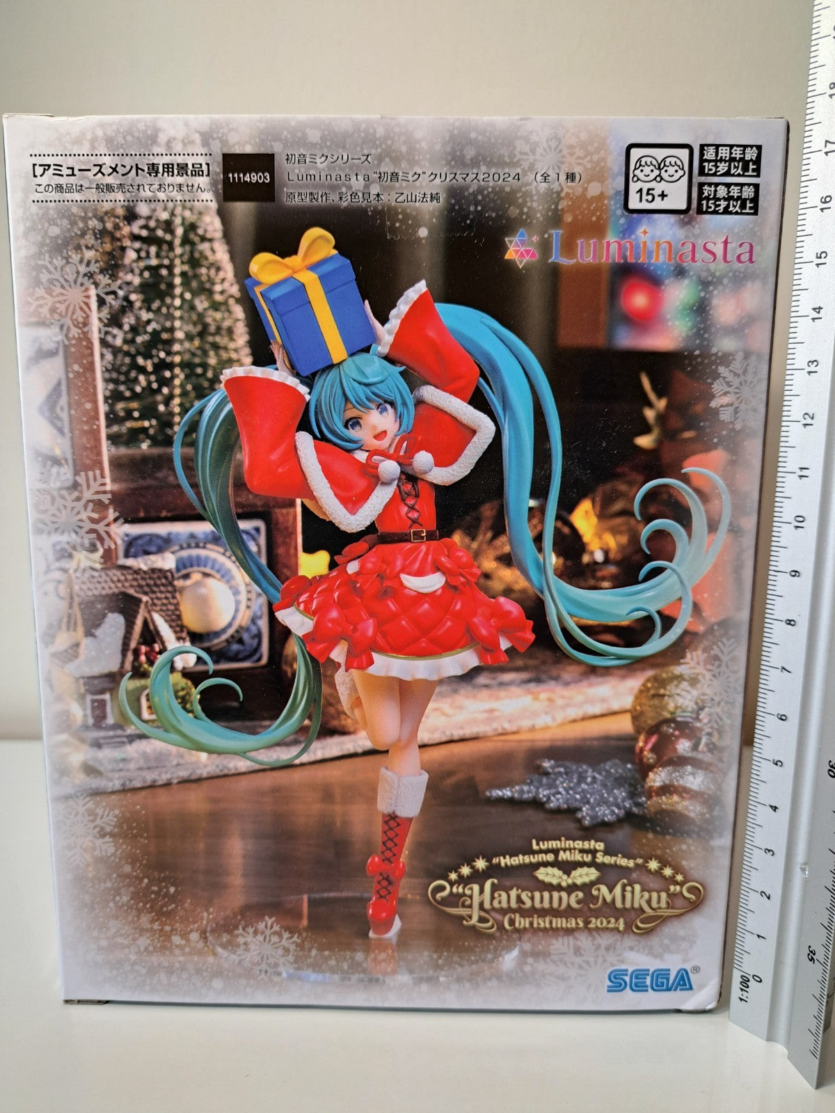 Hatsune Miku Luminasta Christmas 2024 SEGA Vocaloid Figure Sealed