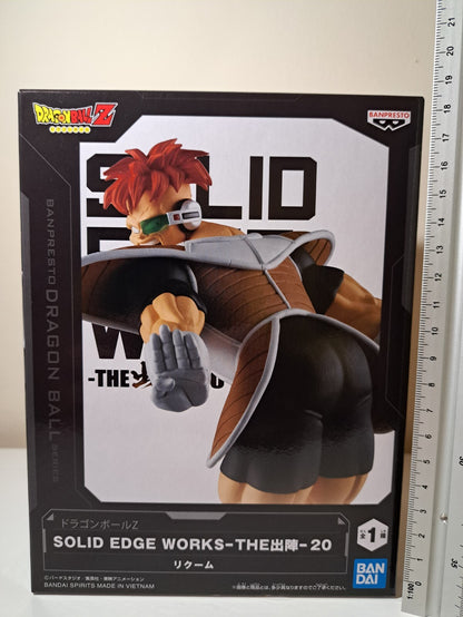Recoome Solid Edge Works Vol 20 Banpresto Dragon Ball Z Anime Figure