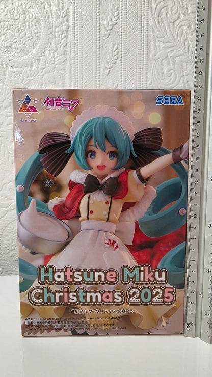 Hatsune Miku Luminasta Christmas 2025 SEGA Vocaloid Figure Sealed