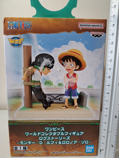 Monkey D Luffy Roronoa Zoro WCF Banpresto World Collectable Figure Log Stories