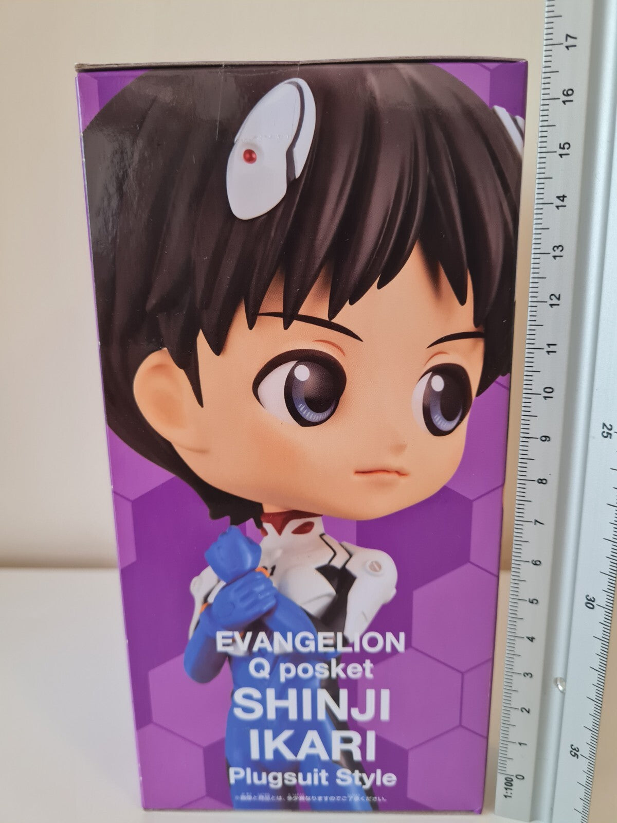 Shinji Ikari Q Posket Plugsuit Style Ver A Banpresto Evangelion Anime Figure