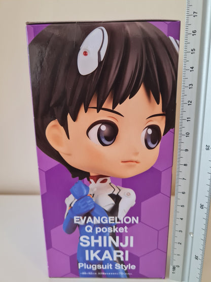 Shinji Ikari Q Posket Plugsuit Style Ver A Banpresto Evangelion Anime Figure