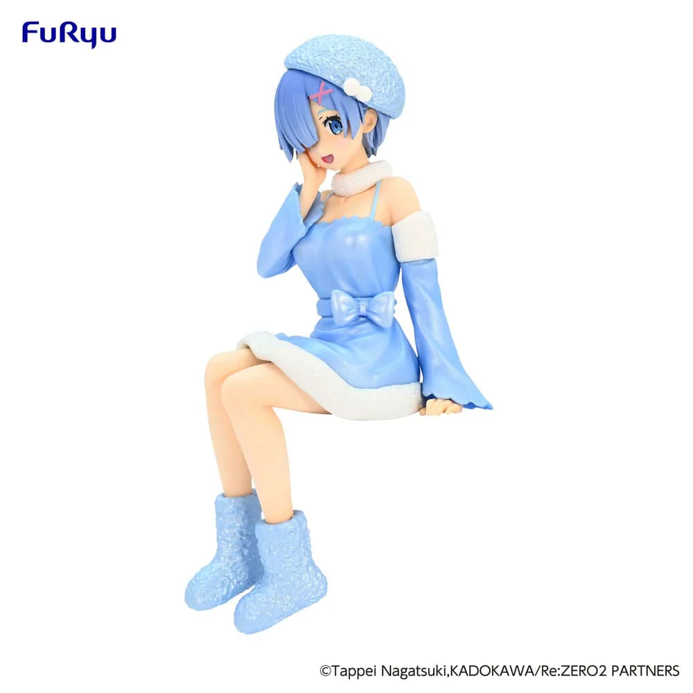 Rem Snow Princess Noodle Stopper FuRyu Re : Zero Anime Figure