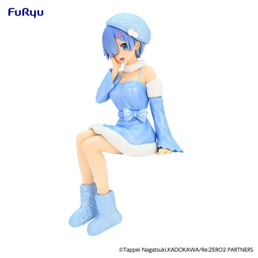 Rem Snow Princess Noodle Stopper FuRyu Re : Zero Anime Figure