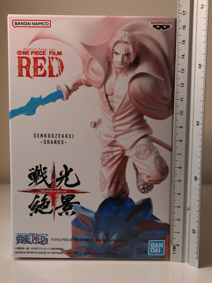 Shanks Senkouzekkei Banpresto One Piece Film Red Anime Figure Sealed