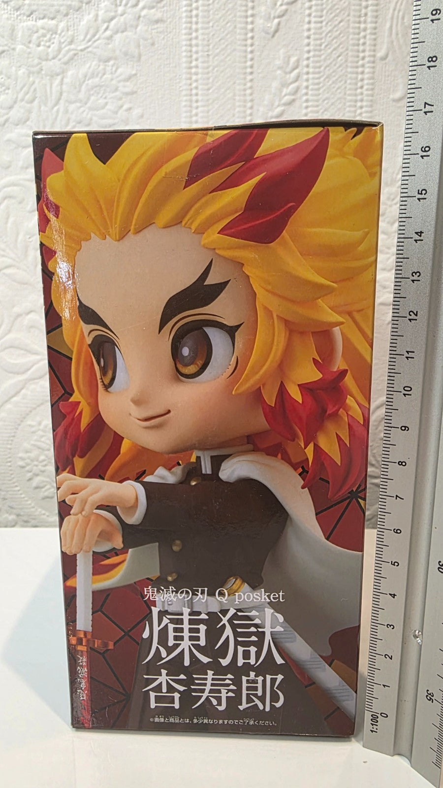 Rengoku Kyojuro Q Posket Ver A Banpresto Demon Slayer Anime Figure